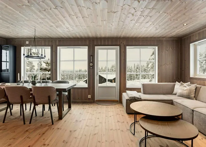 New With Ski-inski-out In Furutangen Feriehus *