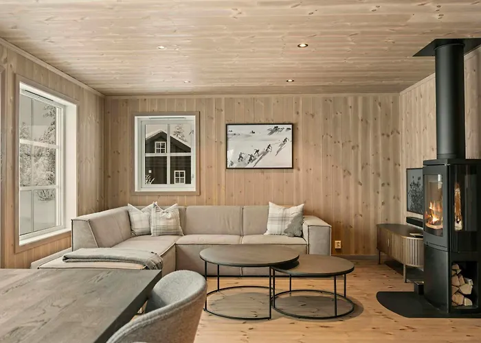 New With Ski-inski-out In Furutangen Feriehus